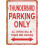 Thunderbird Parking Only - Αφίσα Vintage Wall Decor για Γκαράζ Σπιτιού, Ρετρό Εξωτερική Διακόσμηση 7