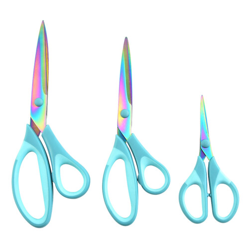 GBSELL Shears clearance Sewing Scissors Titanium Alloy Blade Multi-purpose Scissors Set 3 1