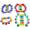 Jibingyi5 τεμάχια από ανοξείδωτο ατσάλι Jingle Bells Sleigh Bells μουσικό όργανο σε πλαστική 2