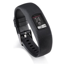 INF-kompatibel med Garmin Vivofit4-armbånd, svart (L)