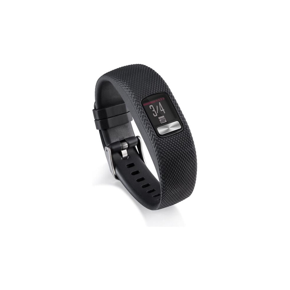 Inf Compatible With Garmin Vivofit 4 Wristband (L) Black 9773935117693