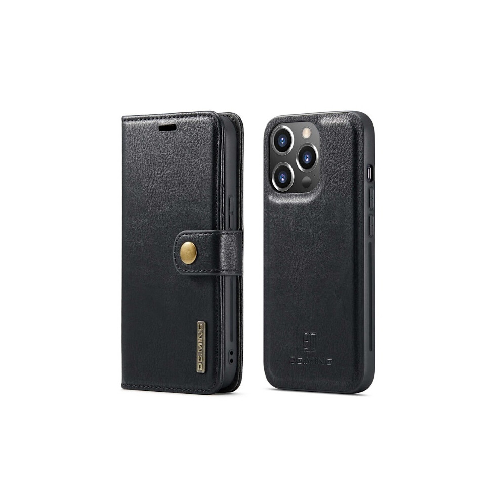 Dg.ming Compatible With Iphone 14 Pro Max 2In1 Magnet Case / Cover Black 9773935117938