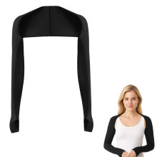 UV Protection Cooling Shawl Arm Sleeves Breathable Thumb Hole for Golf Driving Cycling Outdoor