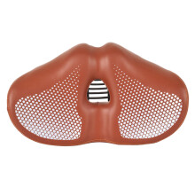 Mountain Bike Seat Cushion with Breathable Hollow Design for LongDistance Cycling Comfort, Brown