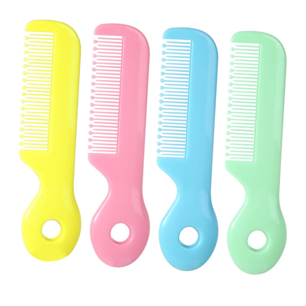 Baby Hair Brush and Newborn Hair Comb Set with Gentle Scalp Massage and Delicate Detangling