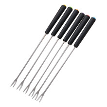 6Pcs Chocolate Dipping Tool Fruit Picks Dessert Forks Party Supplies for Hotel