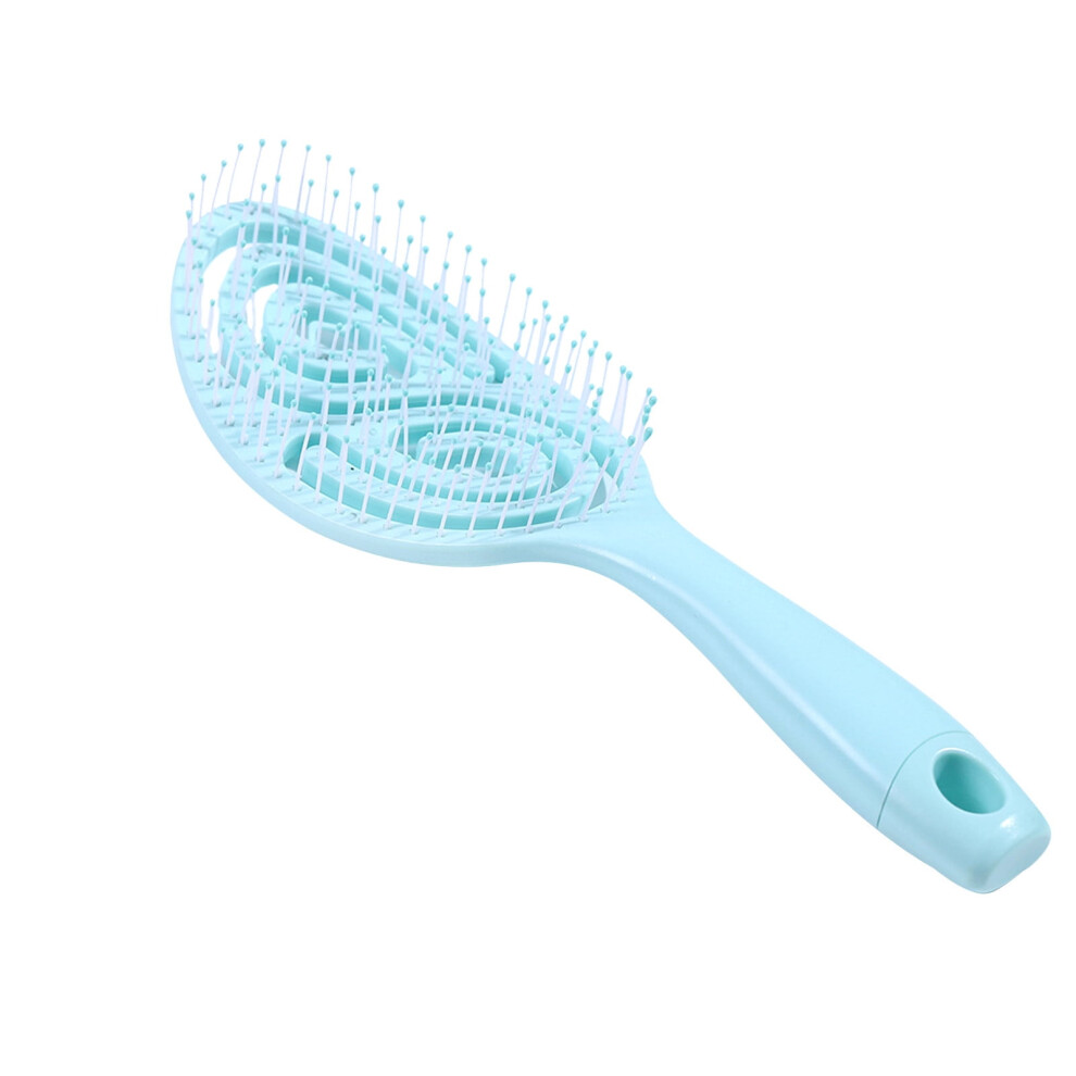 Xerdsx 3D Bomb Curl Hairbrush Styling Salon Round Hair Curling Curler Comb Hair Tool