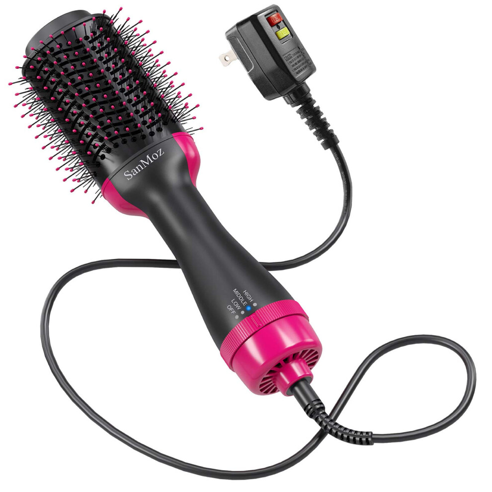 Hair Dryer Brush One Step Blowout Styler with Frizz Control and Adjustable Heat Settings