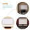 Projector Screen 100 Inch Foldable 16:9 Projector Screen Home Cinema Projector Screen 3