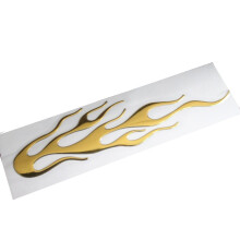 Zhihehui Hot Sale Newest Wholesale Brand New 3D Flame Decal Sticker Individualized For ATV / Motorcycle / Bikes / Cruiser