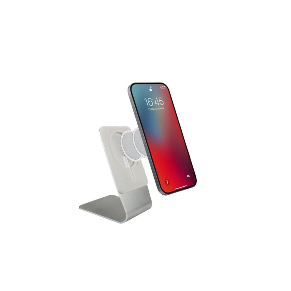 Magsafe Charger Stand, Fulaim Aluminum Magsafe Holder, Compatible Silver 9482726576181