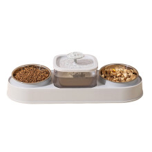 Dog Food Bowl AntiSpilingl Automatic Water Fountain Pet Dishware Watering Supply