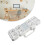Zriyin 3D Modern Digital LED Wall Clock 24/12 Hour Display Timer Alarm Home USB 2