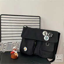 Bolsa feminina impermeável de lona, bolsa de ombro, bolsa mensageiro feminina de nylon, bolsa transversal Oxford, mochila escolar para meninas,