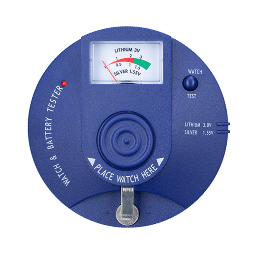 Quartz Movement Tester ,Circular Type Watch Battery Pulse Tester And 1.5V 3V Button Cell Battery Analyzer 9170372827626