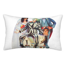 Taies d'oreiller Beetlejuice, ultra douces et confortables, avec fermeture éclair, 50 x 75 cm, pour chambre, canapé, fauteuil, toutes saisons.