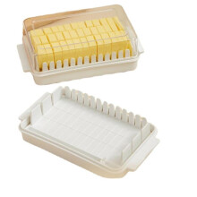Scatola per tagliare il burro Mosiee, contenitore per frigorifero, scatola per conservare il formaggio fresco