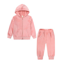 Komplet dresowy dla malucha, unisex, bluza z kapturem i spodnie z długim rękawem, ciepła piżama na jesień i zimę, kompatybilna z odzieżą