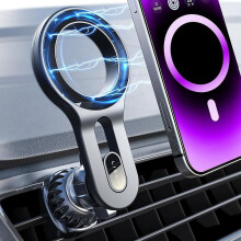 Uchwyt samochodowy LISEN Strong MagSafe, szybki montaż, ultramagnetyczny, długi uchwyt 2024, kompatybilny z modelami iPhone 15 Pro/Plus/Max 14 13