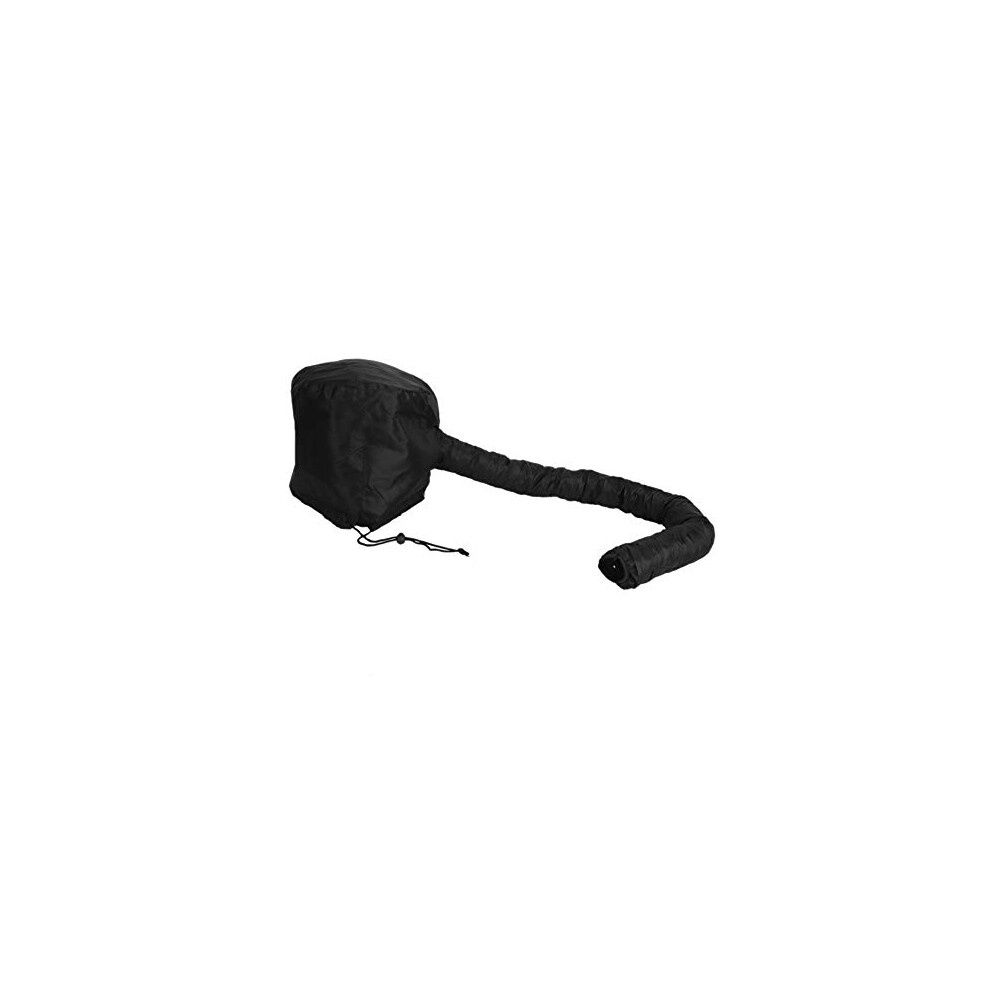 Silver Hair Dryer Bonnet Attachment With Adjustable Fit For Deep Conditioning And Hot Oil Treatment