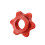 Barbell Collars with Quick Release Clips, AntiSlip Grip for Weightlifting, Fits Multiple Sizes, Red 1