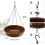 Ταΐστρα πουλιών Birdbaths βαρέως τύπου κρεμαστές μπανιέρες πουλιών για εξωτερικούς 2