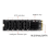 3X M.2NGFF B-Key SATA Change Κάρτα επέκτασης 5 θυρών Κάρτα επέκτασης 6Gbps JM575Chipset 5