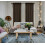SAMIMPORT-2011 Brown Cross Pattern Rod Pocket Sheer Curtains, 54” x 84” (2 Panels) 2