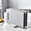 Cutting Board Set with Stand, ColorCoded Kitchen Chopping Boards, Dishwasher Safe, Durable PP 4