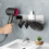 Hair Dryer Holder Wall Mount with Adjustable Angle Control for Hands Styling 2