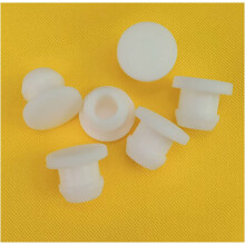 Transparent Silicone Rubber Tube End Caps Plug Bung Set of 10 for 1030mm Holes (22mm)