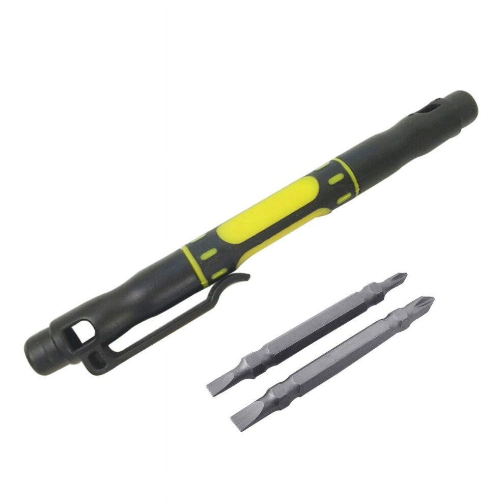 Apooke Pen Screwdriver Handy Tool 4 In 1 Pocket Screwdriver Multi-Function Mini Gadget Repair Tools For Phones Computers 9482726586241