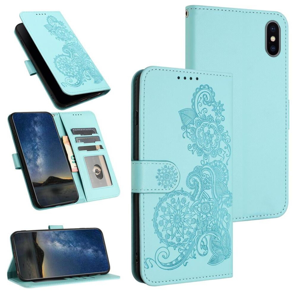 Case For Compatible With Iphone Xs Max Wallet Case Kickstand Protective Pu Leather Magnetic Closure With Card Slot Stand Flip Folio Book 9482726587392