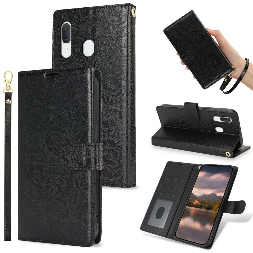 Wallet Case For Samsung Galaxy A50/A50s/A30/A30s/A20 - Magnetic Leather Phone Case With Card Holder 9482726587323