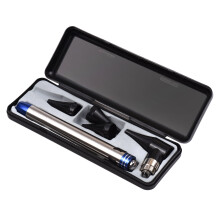 Otoscope with LED, Portable Stainless Steel Ear Scope Kit with Ear Tips and Eye Tool, Compatible with Nebublu Otoscope 6588