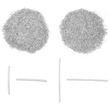200g Stainless Steel Tumbling Media Pins Polishing Pins Magnetic Tumbler 0.5/0.7mm in Diameter