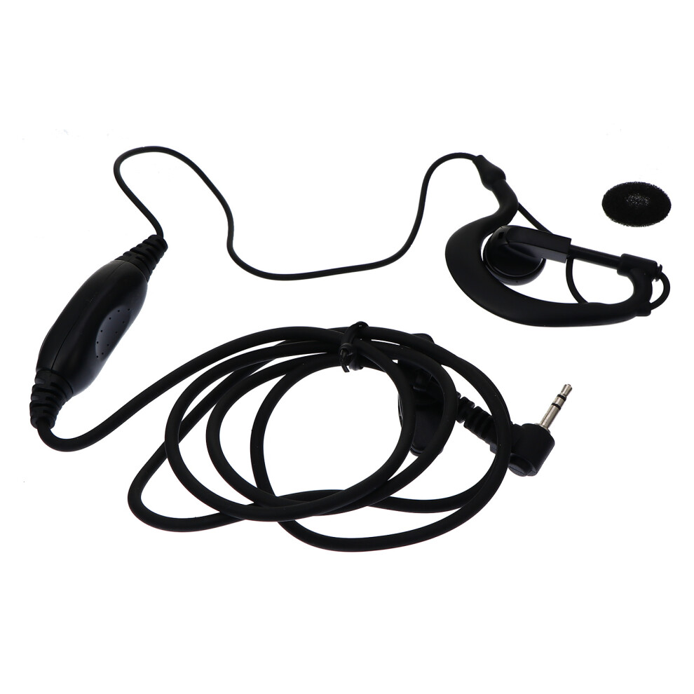 2 Pcs Intercom Headset Walkie Talkies Headset 2 Way Radio Earbuds Earpiece 9175034944413