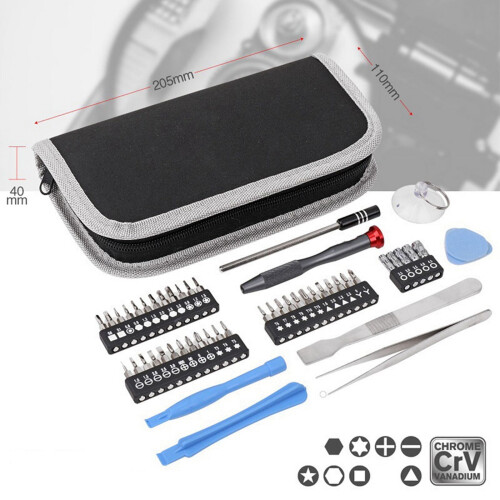49 Pieces of Mobile Phone Maintenance Tool Set-Flower-Shaped Triangular Precision Screwdriver Set 1