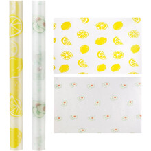 Moisture-Proof Anti-Fouling Pad Kitchen Cabinet Liner Refrigerator Shelves Pads 2 Rolls