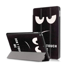 Étui compatible avec iPad (2017) avec un motif original : Angry Black
