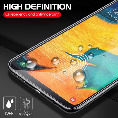 Προστατευτικό οθόνης συμβατό με Samsung A20e/A70/A50/A40/A10/J6 θήκη Galaxy2pcs - Διαφανές συμβατό 2