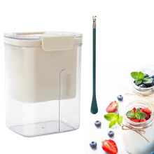BPA-vrije roestvrijstalen yoghurtzeef met fijne mazen voor Griekse yoghurt, sojamelk, sap, bessensoep en koffie - compatibel met lepel