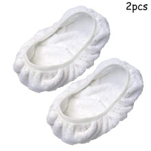 FANJIE2Pack voor VanDuck herbruikbare dweilpads 15x8 inch, badstof dweilhoezen voor nat en droog gebruik