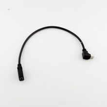 DO 1pcs Mini USB5Pin Baineann go Fireann Treo SUAS Uillinn Cábla Adapter Sonraí 25cm