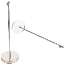 2 st skrivbordsflaggstång med flaggstång i metall, teleskopisk flaggstång, stabil flagghållare