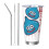 Dragon Quest 20oz Tumbler, Κούπα ταξιδιού καφέ από ανοξείδωτο ατσάλι με μόνωση κενού, Κούπα 1