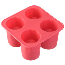 Tahtuvzn Haushalts- und Küchenausverkauf! Eisbecher mit vier Löchern, Schnellgefrier-Eisbecher, weiches Hohleis, Eisbar, Sommer-Eisbecher,