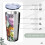 Fraggle Rock20OZ Tumbler, Κούπα αυτοκινήτου ταξιδιού με μόνωση κενού από ανοξείδωτο ατσάλι, 6