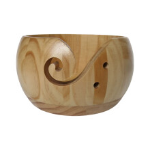 1 Schale, Yuoaen Wollnadel, Holzwollschale, Wollaufbewahrung, Holzschale, Anleitung für die Wollschale, Holzwollschale