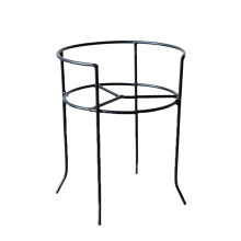 Suporte redondo vintage para bebidas, em metal preto, para copos, garrafas e latas de cerveja (adequado para latas redondas de 4 litros).